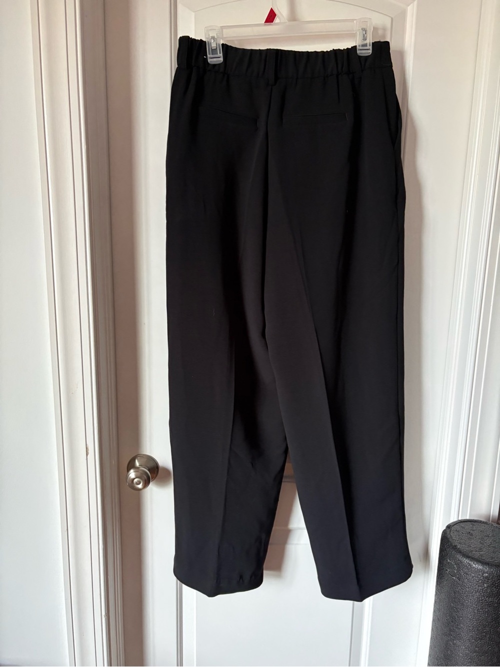 a new day Women's Wide-Leg Black Pants
